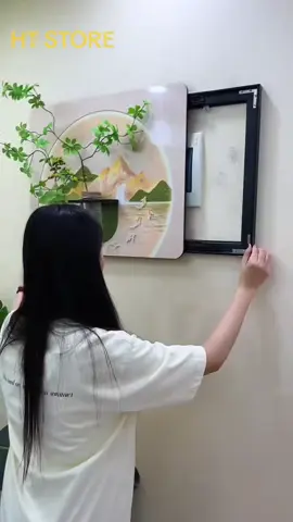 Một chi tiết nhỏ tạo khác biệt lớn: tranh giấu ổ điện giúp tổ ấm thêm tinh tế và đẳng cấp.#xuhuong #trangtrínhàcửa #tranhgiấuổđiện #tranhtreotường #nhàđẹp 