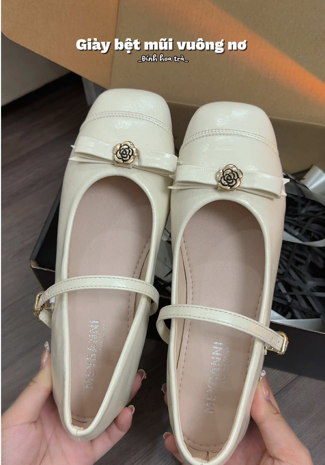 Trời ẻm nữ tính mà dễ cưng gì đâu í #giayxinh #giaynu #giaybet #giaybupbenu #giaybupbe 