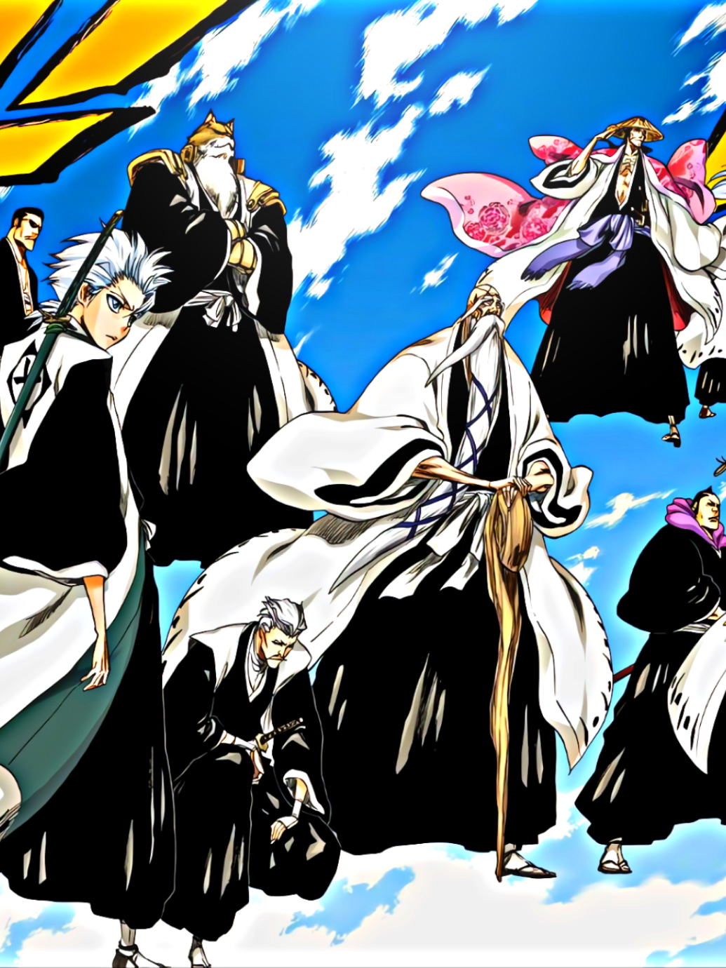 kapten gotei 13🥶🥶 #gotei13 #bleach #animeedit #margakagenou #fyp 