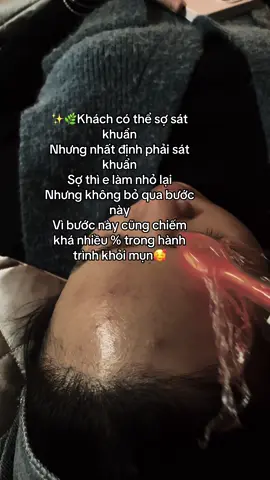 Khách sợ bước nào trong lúc làm da nhấttt 🤭 @Tiệm nặn mụn quận12  #peeldatrịthâm #nặnmụnquận12 #homespa #nặnmụnbằngtay 