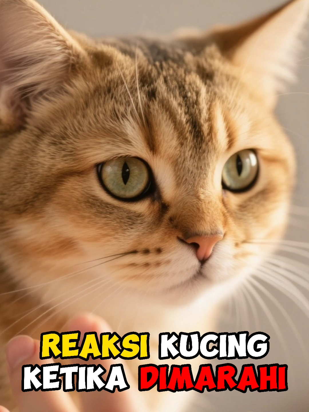 reakasi kucing ketika dimarahi#kucing #lewatberanda #jangkauanluas #islamictoni #fyp