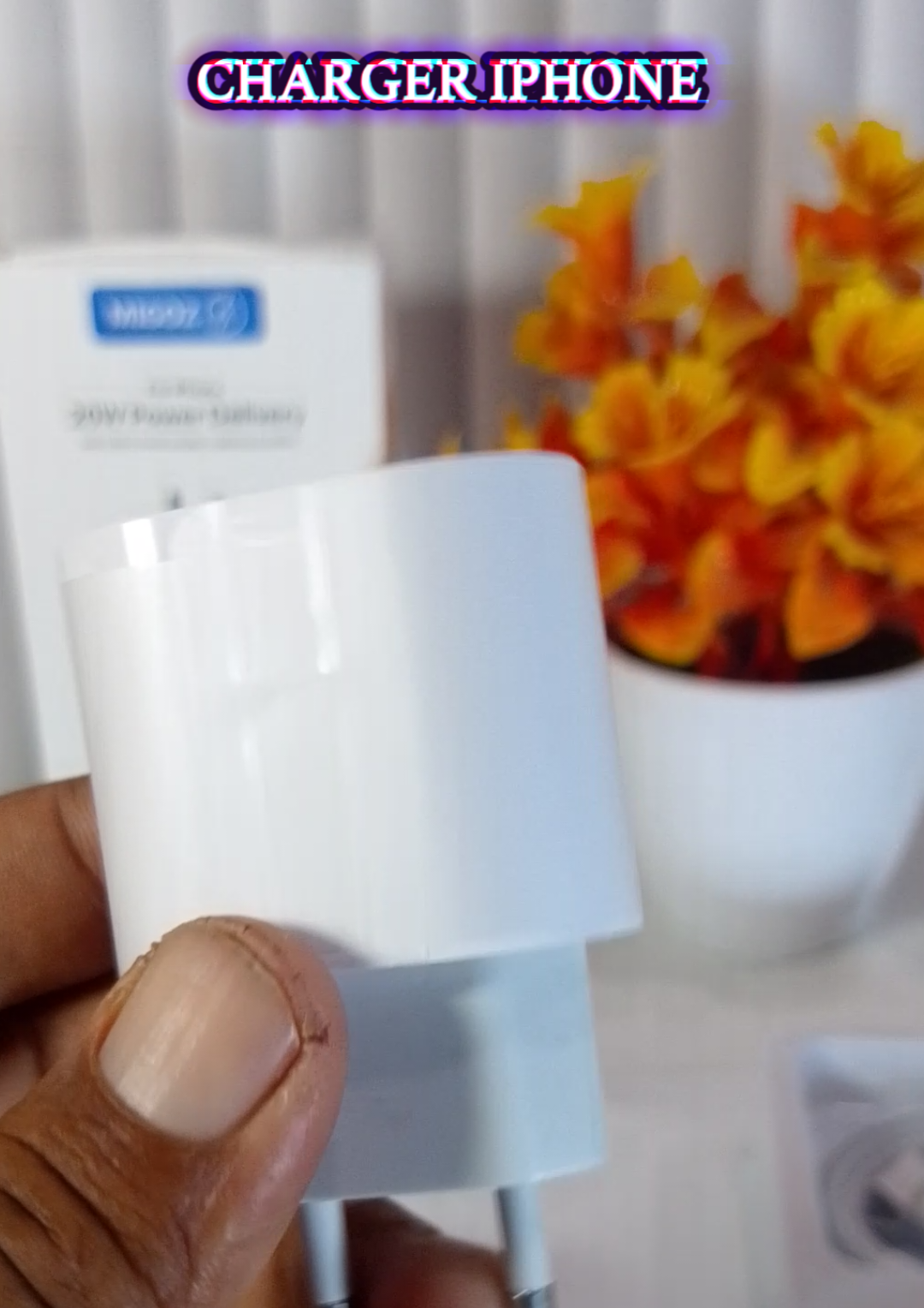 migoz charger iPhone 20watt #chargeriphone  #charger20watt  #cuantanpabatas  #semuabisaaffililate 