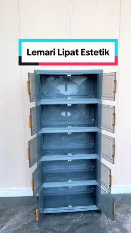 Cuma butuh 1 lemari buat semua barang kamu 😍 #lemariaesthetic #rakserbaguna #hackrumah #organisasirumah 