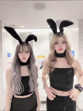 今年はバニーちゃんしたぁ #栄ハロウィン #fyp #バニーガール @グレた女 