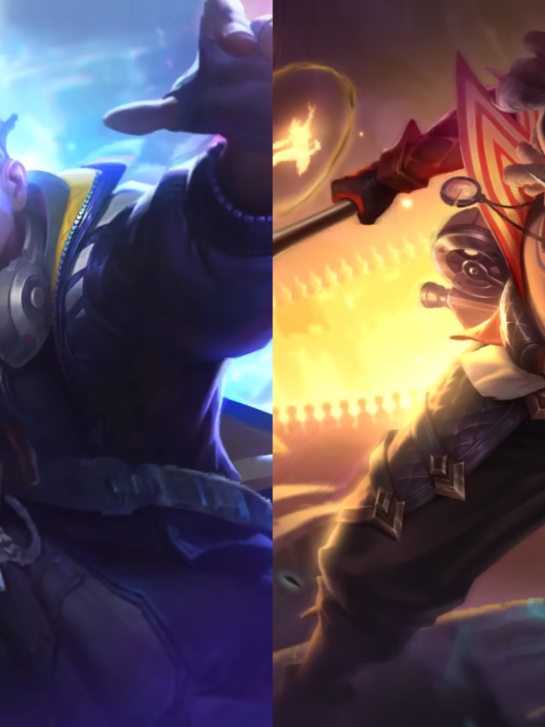 So sánh hiệu ứng skin Ekko True Damage và Thám Tử Siêu Nhiên #moetocchien #moereviewskin #wildrift #skin #xuhuong