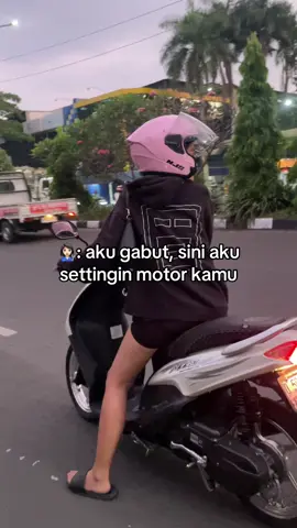 wanita ini terlalu resink😭#miosporty #propermio #5tlgank🚀 #mio5tl 