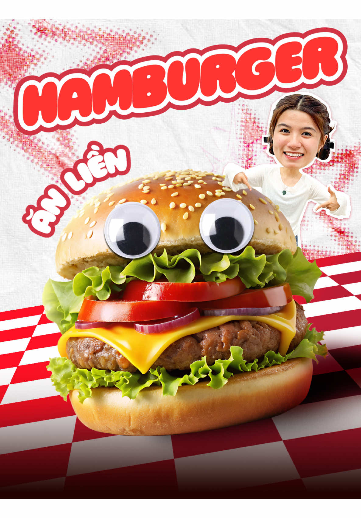 Sáng bận rộn không kịp nấu ăn? Chỉ cần 1 cái hamburger + 1 hộp sữa là đủ năng lượng cả buổi 😋  #hamburger #doansang #tienloi #angi #tapsulaca 