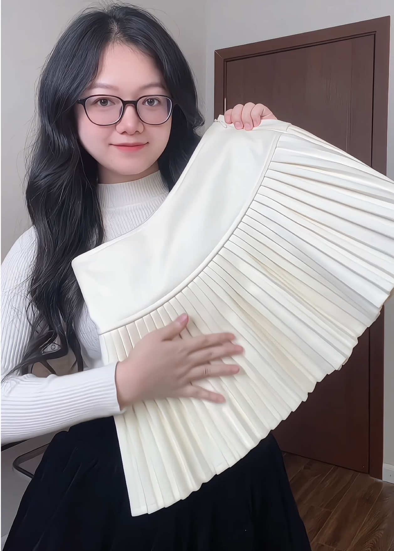 Chân váy dạ mà bà nào cũng nên có 1 chiếc #xuhuong #fyp #puneko 