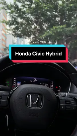 Civic Có chiếc Xe nhỏ nhỏ trong màn hình á AE, xem đến cuối video là thấy á 🥹🥹 #hondacivic #civichybrid #foryou #vannghiahonda #vetc 