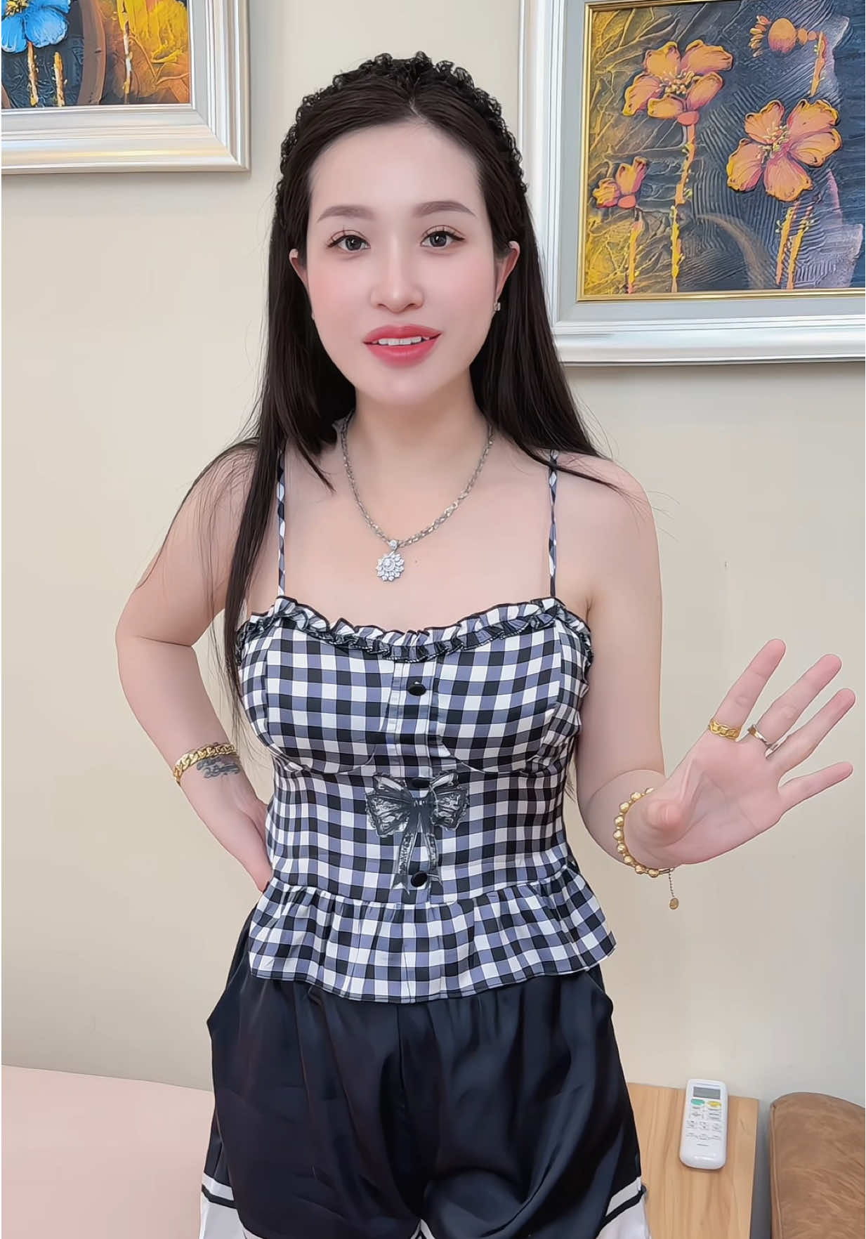 Bộ lụa 2 dây xinh #xuhuong #thoitrangnu #dobo #dobomacnha 