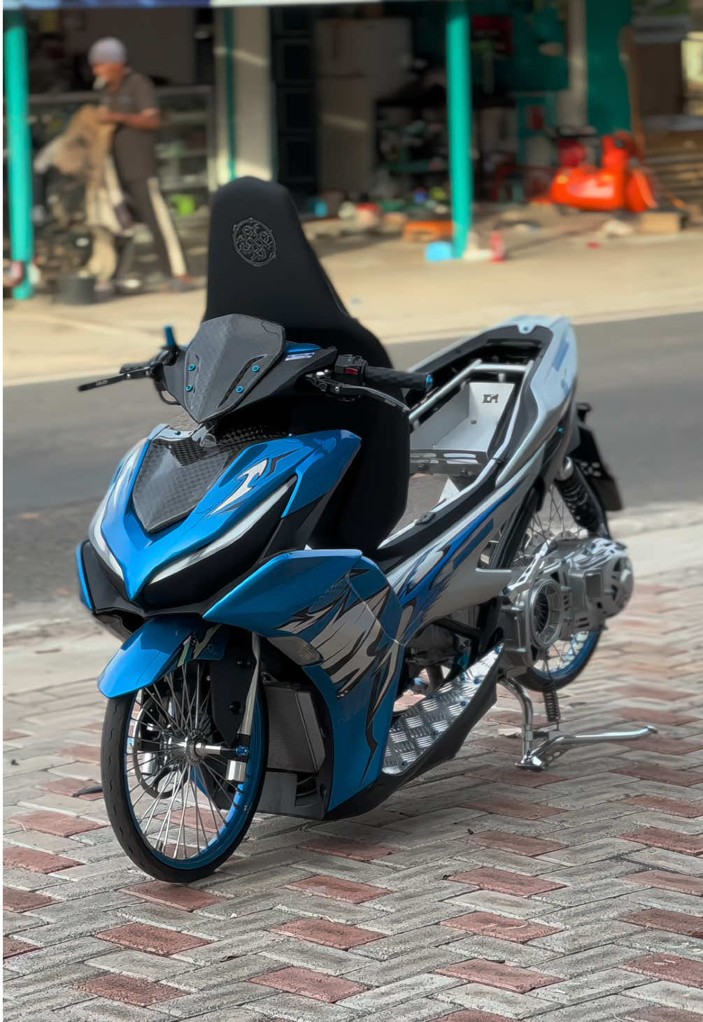 swing arm yang cocok sama digimon apa yah🤔 #aerox155 #aeroxmodifikasi 