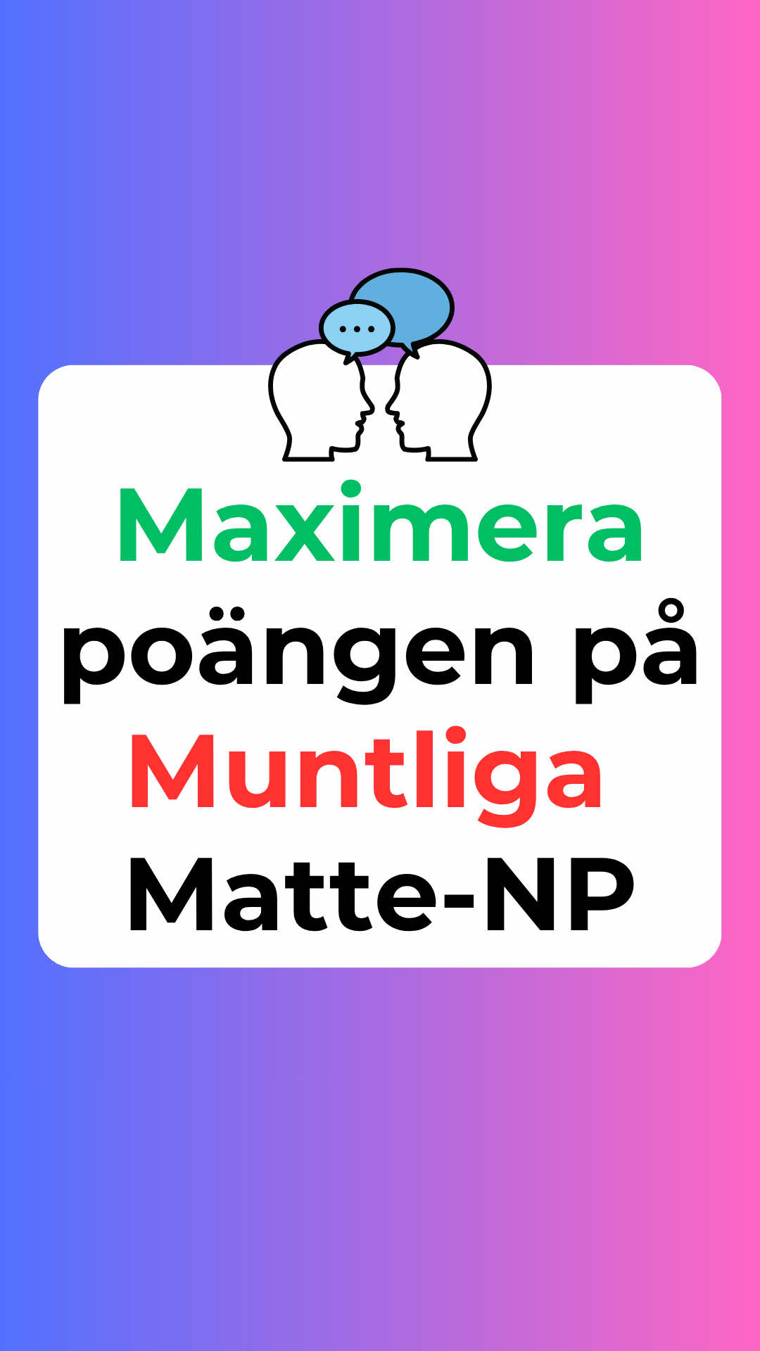 UNDVIK att tappa poäng på muntliga mattenationella!🔥 Du kan träna på gamla uppgifter på min hemsida (länkad i profilen)❣️ Spara videon för mer! Vad vill du ha för tips?✍️ #muntligt #nationella #matte #mattepi #lärdigpåtiktok 