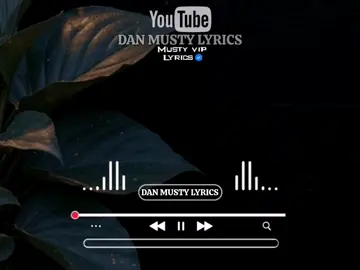 #danmustylyrics #creatorsearchinsight #govairalvideo💕 
