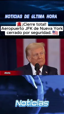 ÚLTIMAHORA: Ordenan cierre INMINENTE del aeropuerto JFK. #JFK#breakingnews#ÚltimaHora#usa#fyp