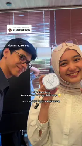 Replying to @wd jual jgn ges? kasih ke lightplus kaliye? #ranggacinta #elputrasarira #lightpluscushion