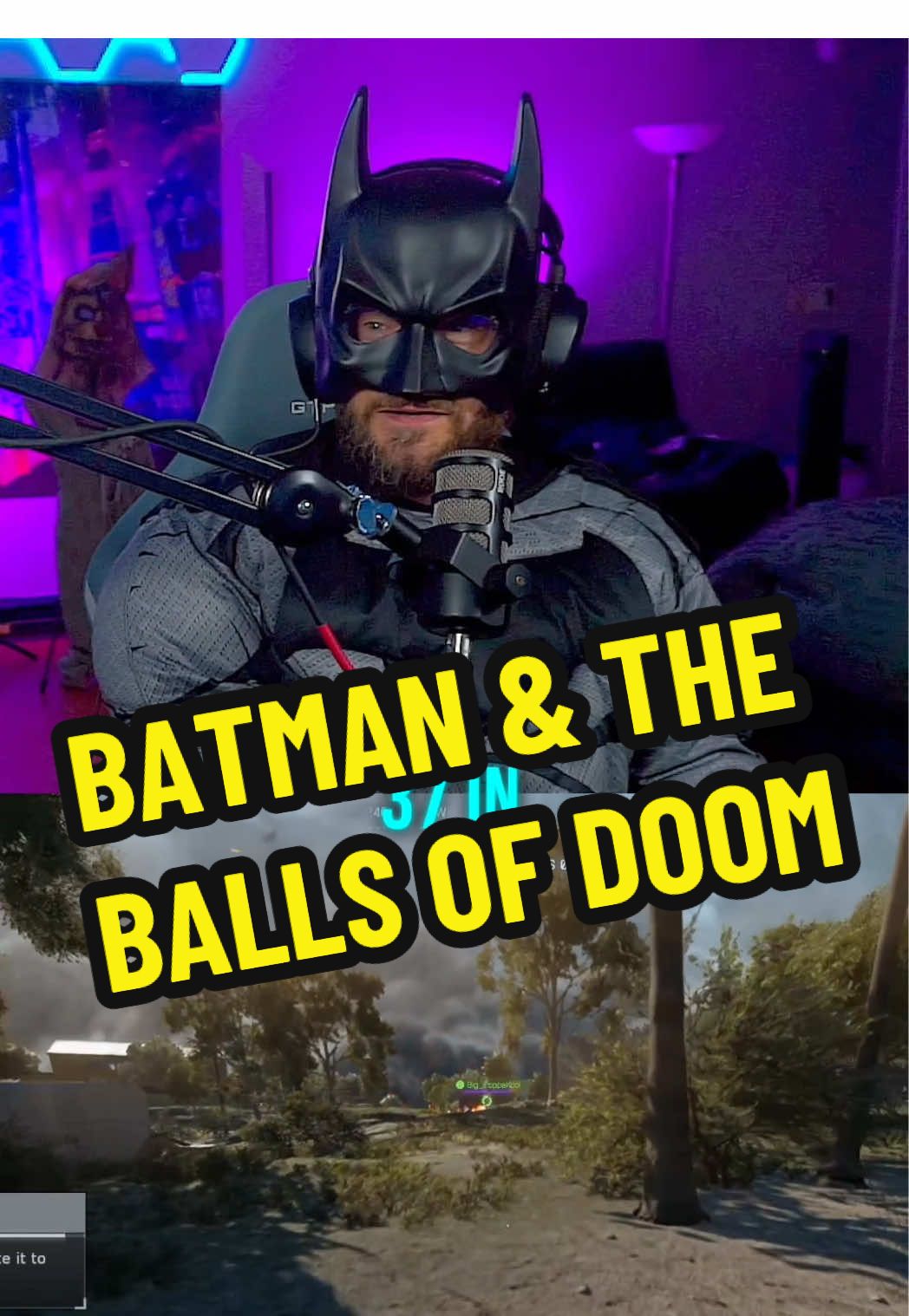 Batman takes on the balls of doom. #bf6 #battlefield6 #battlefield #gamer #batman 