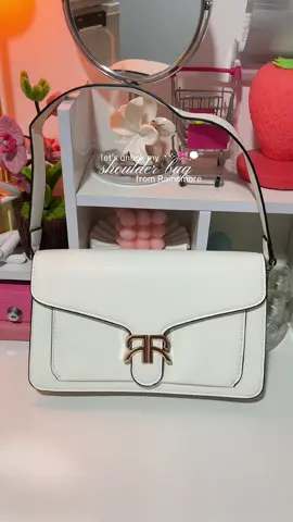 finally got my new shoulder bag from @RAINSMORE 🤍✨ #bagforwomen #shoulderbag #kilikilibag #Rainsmore #smallbag 
