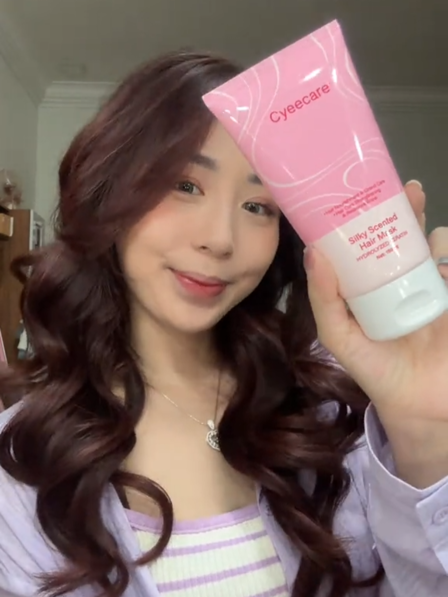 Rambut cakep kayak di salon with no effort🥰udah gitu wangi lagi @cyeecare.indonesia @cyeecare_store @cyeecare_official  #cyeecare #hairmask #haircare #smooth #dry 