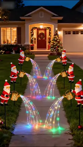 Christmas Solar Kettle Lights #christmasdecor #christmasdecorations 