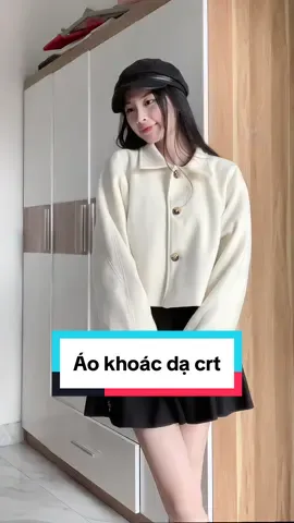 Áo khoác dạ from ngắn #xuhuong #viral #aokhoac #aokhoacdanu #aokhoacnu 