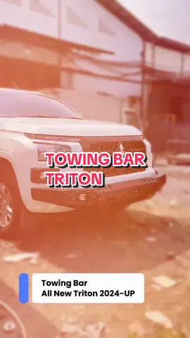 ⚙️🚙 Towing Bar Triton Gagah, kuat, dan fungsional! Siap bantu narik beban berat tanpa ngurangin tampilan sporty khas Triton 💪🔥 #TowingBarTriton #AksesorisMobil #Triton #OffroadStyle #AutoUpgrade