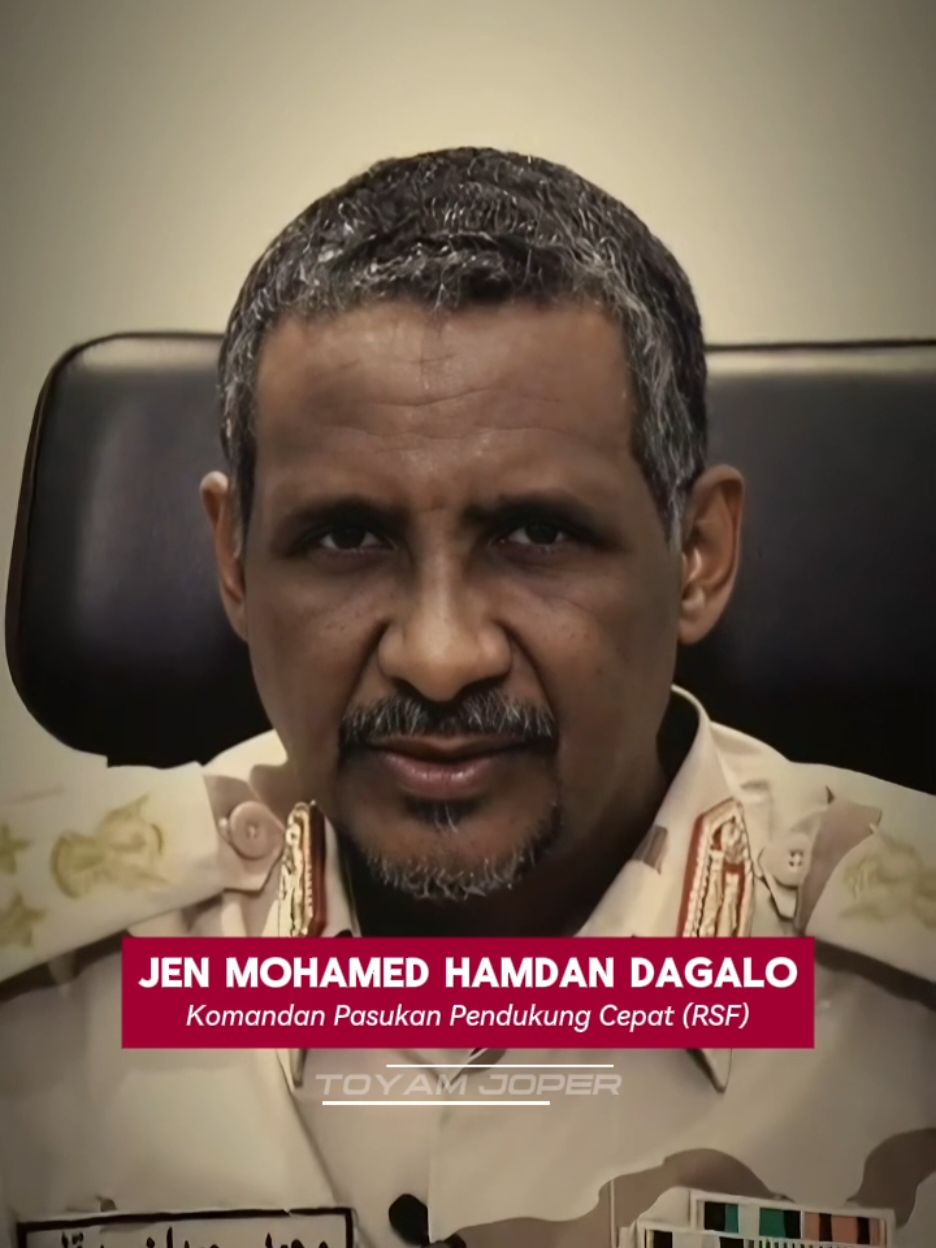 Komandan Pasukan Pendukung Cepat (RSF)  #rsf #alfasher #sudan 