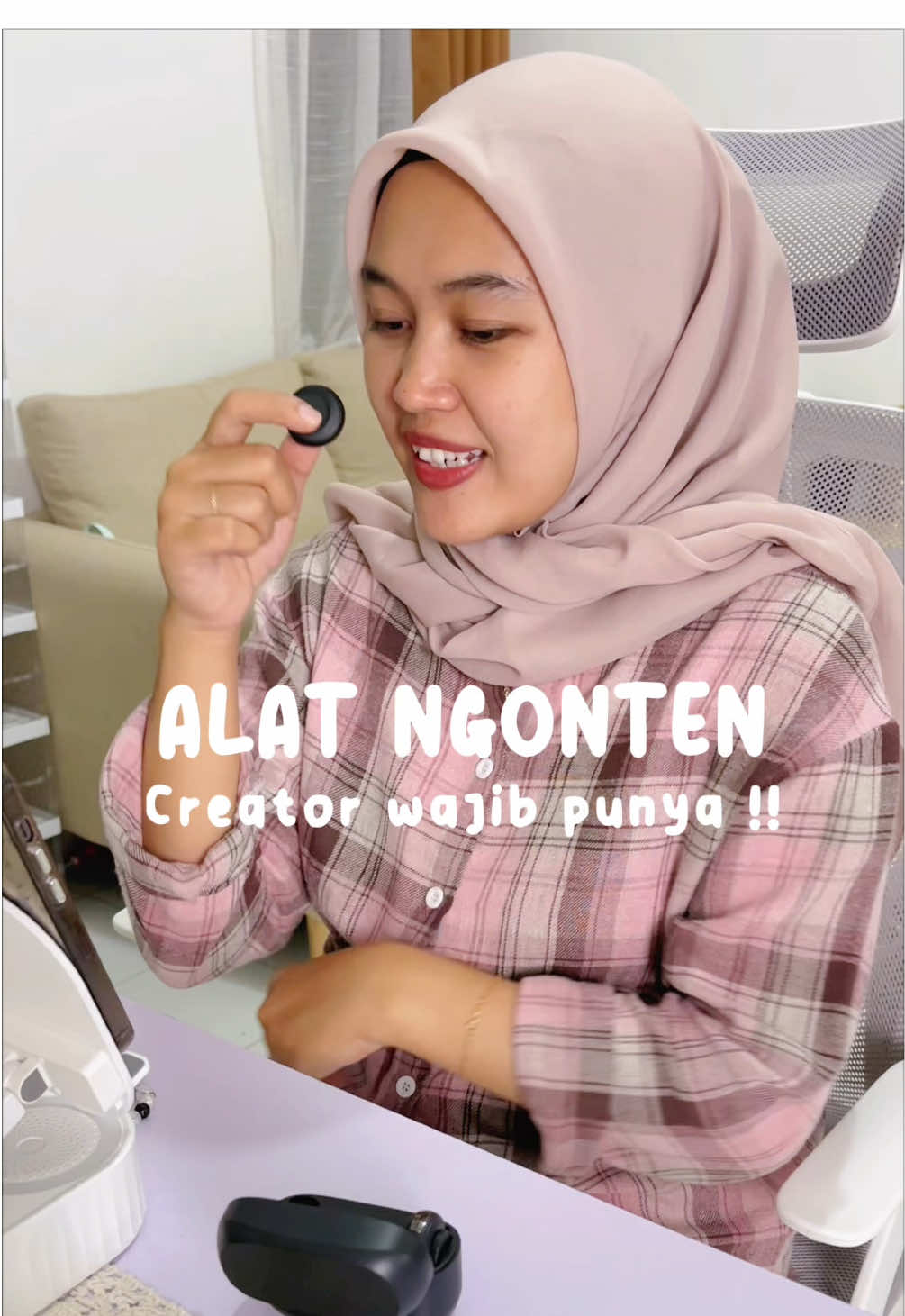 Alat tempur aku💕💕 #mic #microphone #ngonten #voiceover 
