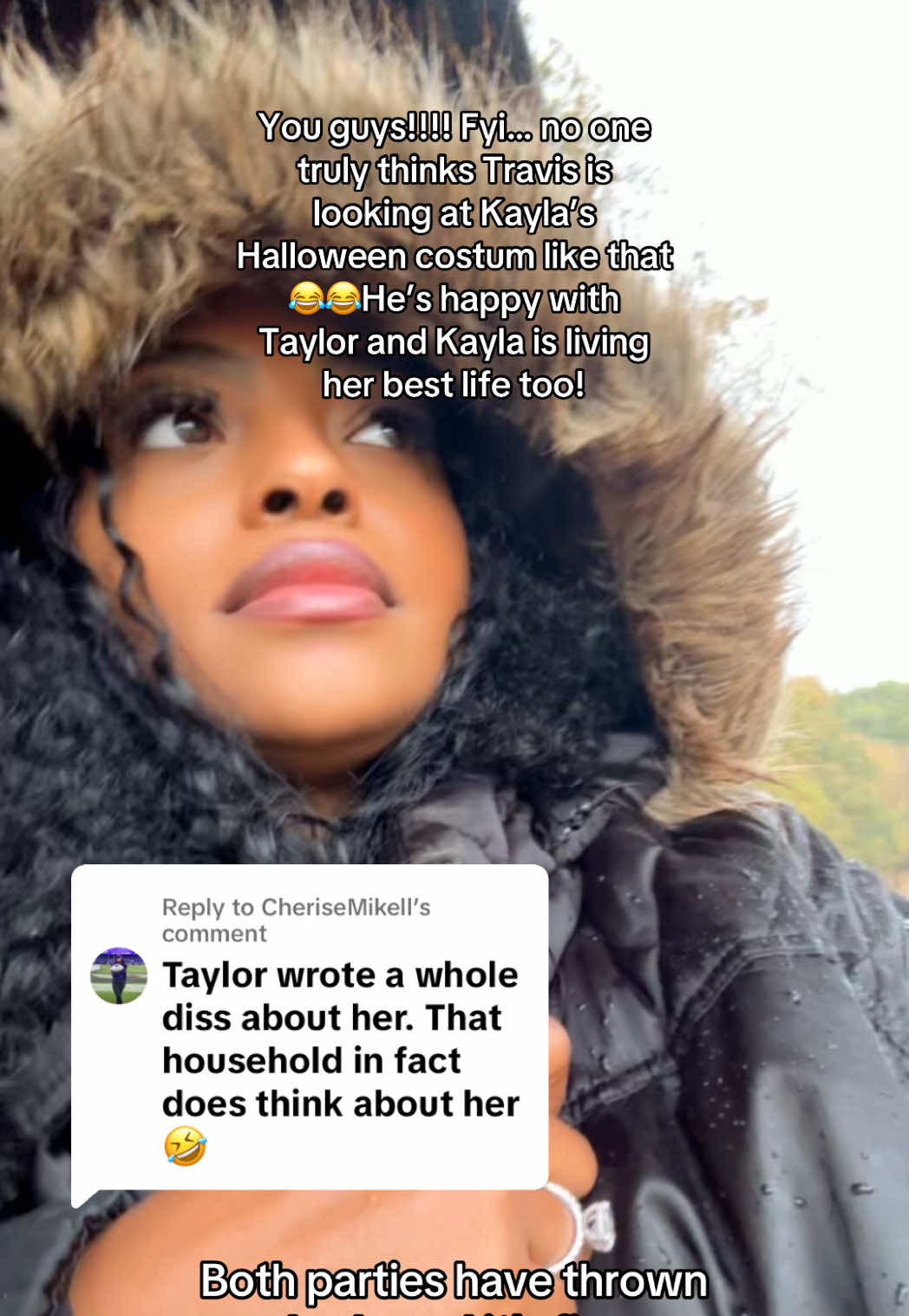 Replying to @CheriseMikell BOTH parties have thrown shade for our entertainment y’all. Don’t take is so serious ❤️Sheesh! #entertainment #humor 