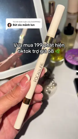 Trả lời @linh99982 02 đầu siêu tiện lợi   #xuhuong #butkemat #butkemat2dau #Eyeliner #focallure