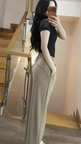 Quần cap dày ống rộng