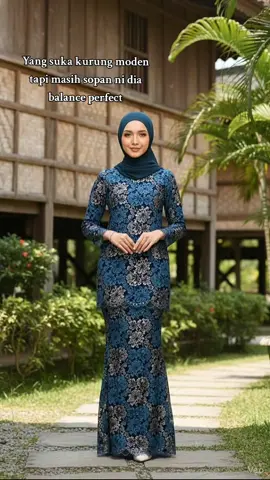 Yang suka kurung moden tapi masih sopan ni dia balance perfect