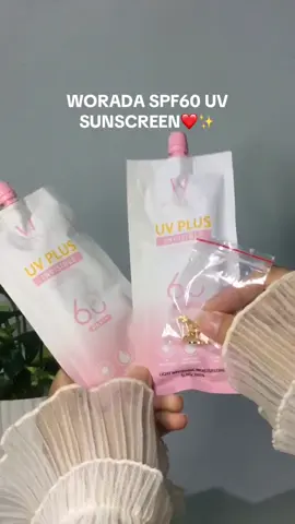 WORADA NEW UPGRADE PORTABLE 3in1 SPF60 UV SUNSCREEN!!💗🤩 #sunscreen #worada #uvsunscreen #fyp #followers 