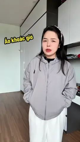Lạnh rùi mặc áo khoác gió thui cả nhà ơi#aokhoacgio  