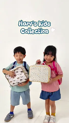 All the cuteness your little one needs only at Harvs Kids Collection 💕 #perlengkapananak #tasanak #bekalanak #botolanak 