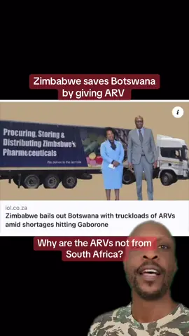 ZIMBABWE RESCUES BOTSWANA BY GIVING IT ARVs. #greenscreenvideo 