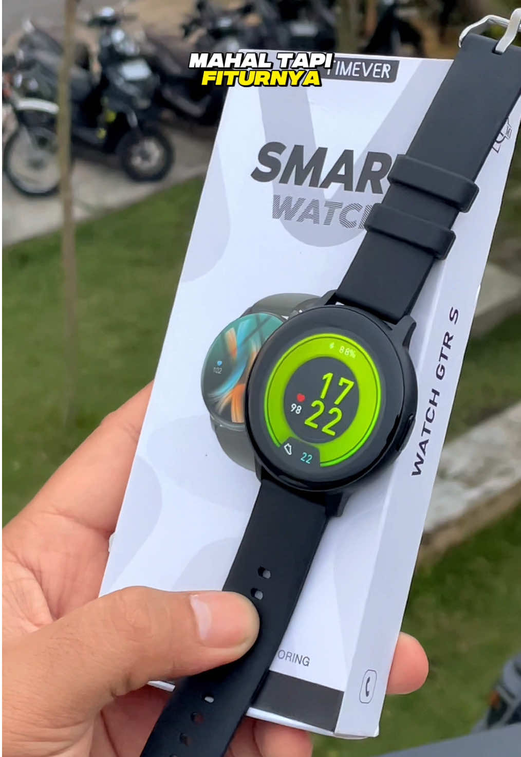 yakali jam tangan sekeran ini dianggurin 🥵 #jamtanganpintar #timevergtrs 