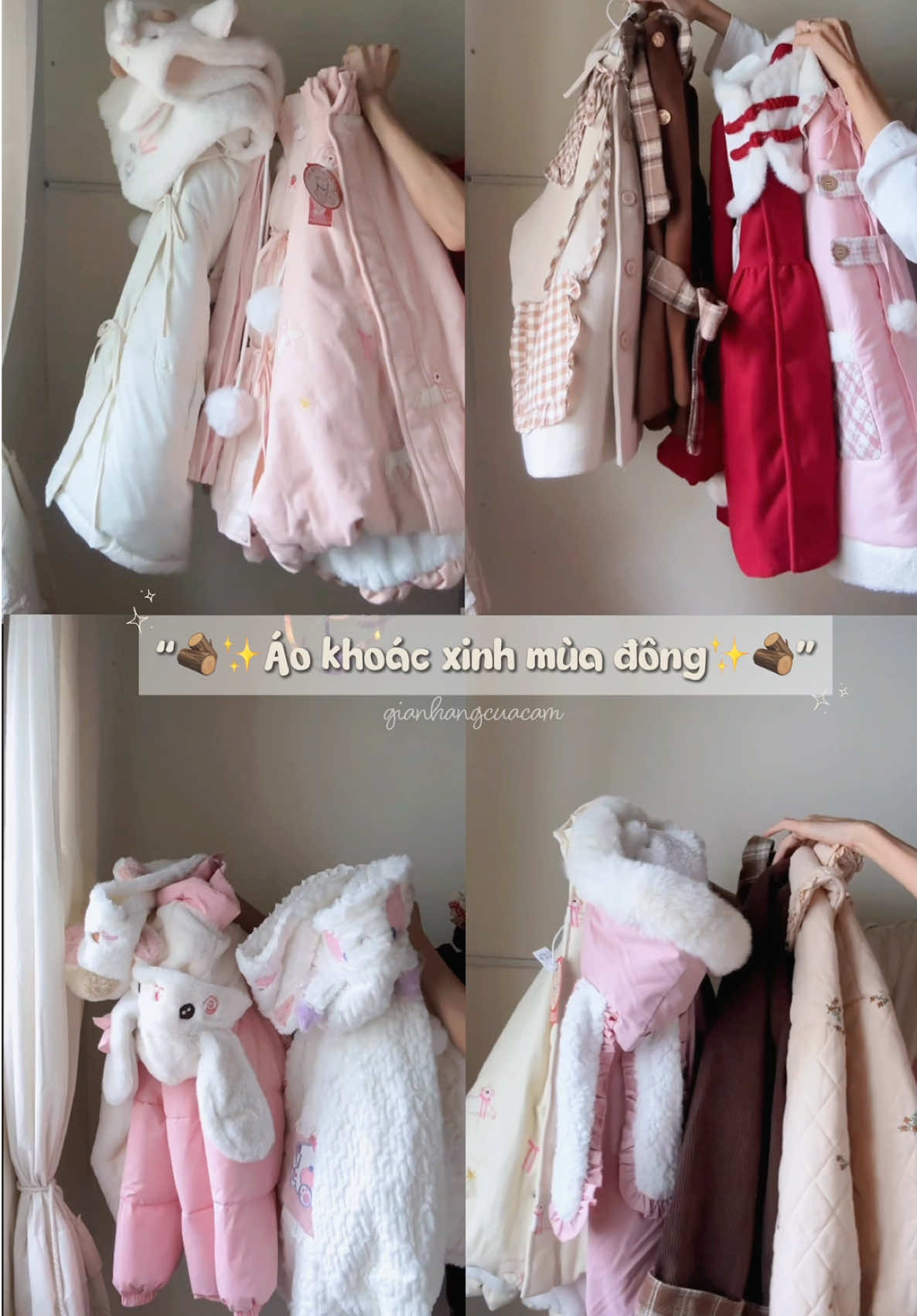 🪵✨Áo khoác xinh mùa đông✨🪵 #aokhoacnu #aokhoacxinh #aokhoac #áokhoac #aophaotaitho 