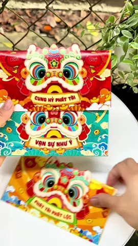 Bao lì xì ngang hoạ tiết dễ thương đón tết Bính Ngọ 2026 #baolixi #baolixi2026 #baolixingang 