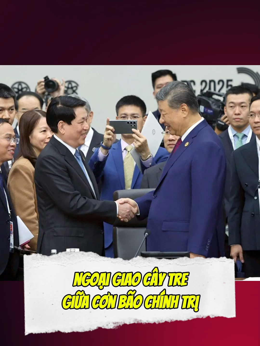 Ngoại giao cây tre của Việt Nam giữa cơn bão chính trị #vietnam #tintuc #chutichnuocluongcuong #apeckorea2025 #vtv