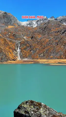 पर्यटकको पर्खाइमा बसेको दुध दह मुगु 🩵 Explore Karnali #dudhtalmugu #paschimnepal🇳🇵 #bumisarkar #msrb2019❣️ #muguraramuser📸 