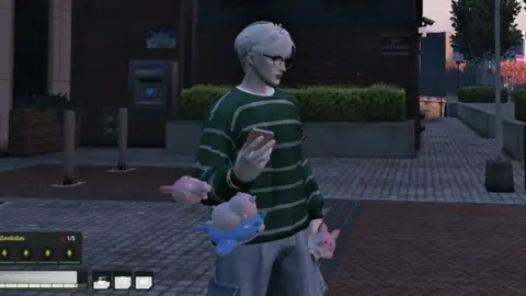 กิ้งก่า มะขิ่น🦎#ตำรวจมะขิ่น #fivem #gta5 #fpyシ 