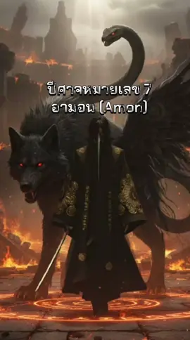 🔥 ปีศาจหมายเลข 7 : อามอน (Amon) 🔥 ขุนนางผู้ยิ่งใหญ่แห่งนรก “ปีศาจแห่งชีวิตและการแพร่พันธุ์” ผู้มีร่างเป็นหมาป่าหางงู พ่นไฟได้ และแปลงกายเป็นชายหัวกา อามอนคือผู้เปิดเผยอดีต–อนาคต เชื่อมมิตรภาพระหว่างศัตรู และเข้าใจหัวใจมนุษย์... แต่ก็พร้อมจะเผามันให้มอดไหม้ด้วยไฟแห่งนรก #อามอน #Amon #ปีศาจ72ตน #ArsGoetia #ตำนานนรก   