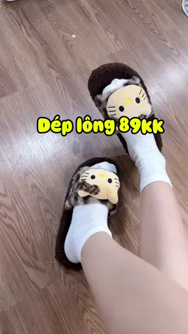 Dép lông cute đi siêu thích nha #reviewgiaydepgiare #deplong 