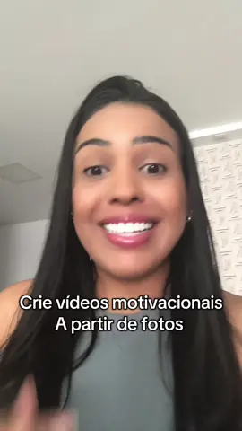 Como criar vídeos motivacionais apenas com fotos  #motivação #motivacional 