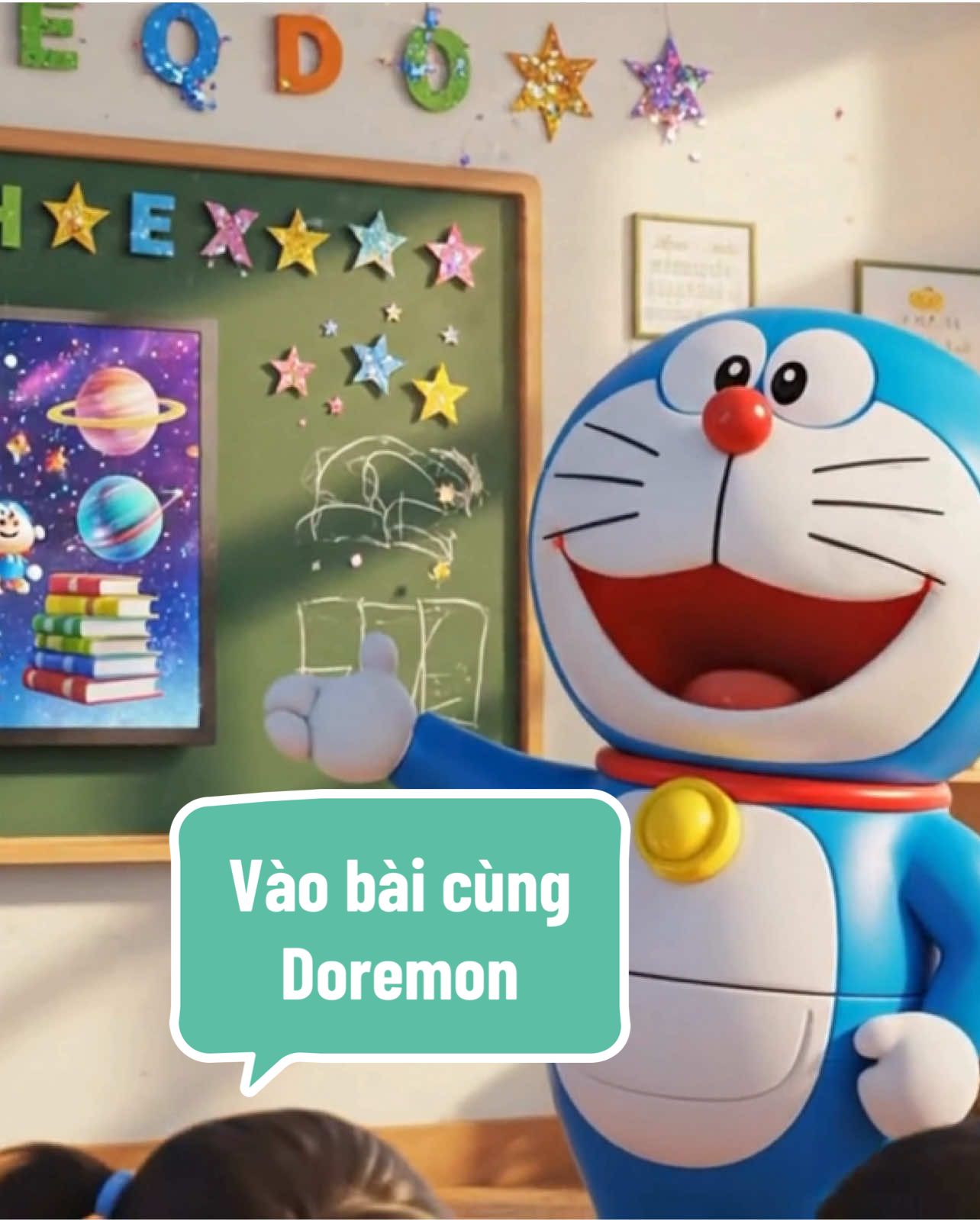 Vào bài cùng Doremon áp dụng cho tất cả các tiết học#tktheoyeucau #dayhocdoimoisangtao #cogangmoingay💪🍀🍀 
