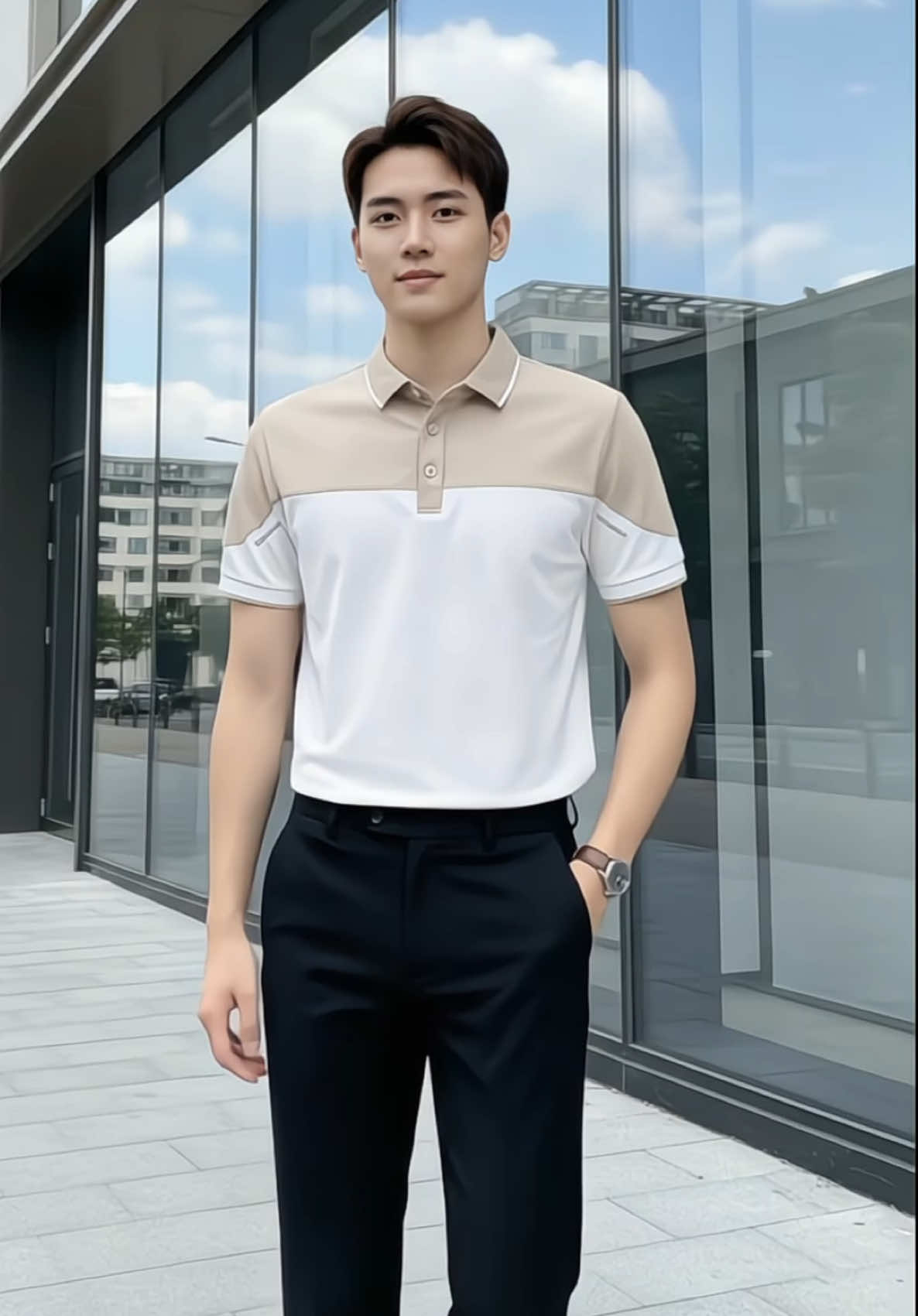 Áo polo nam tay ngắn mùa hè vải Cá sấu- mix màu #aothun #aopolo 