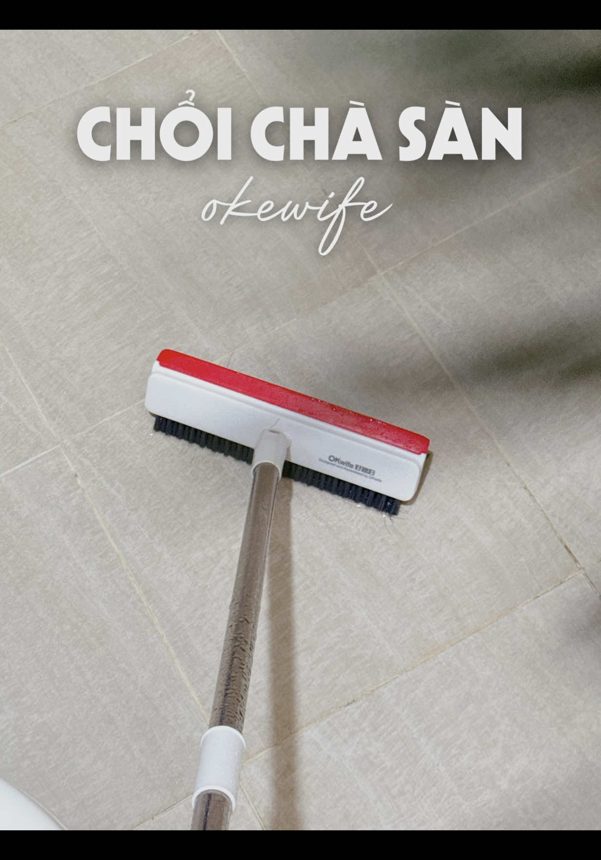 Chổi chà sàn, chà tường, gạt nước quá là tiện luôn #choichasan #choichasannhatamthongminh #choichasangatnuoc #mevoireview 