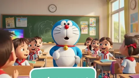 Kết thúc bài cùng Doremon#dayhocdoimoisangtao #tktheoyeucau #cogangmoingay💪🍀🍀 #sángtạotrongdạyhọc