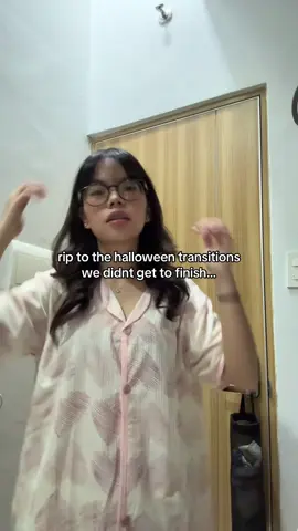 either this or the “before” clip got deleted #halloween #transition 