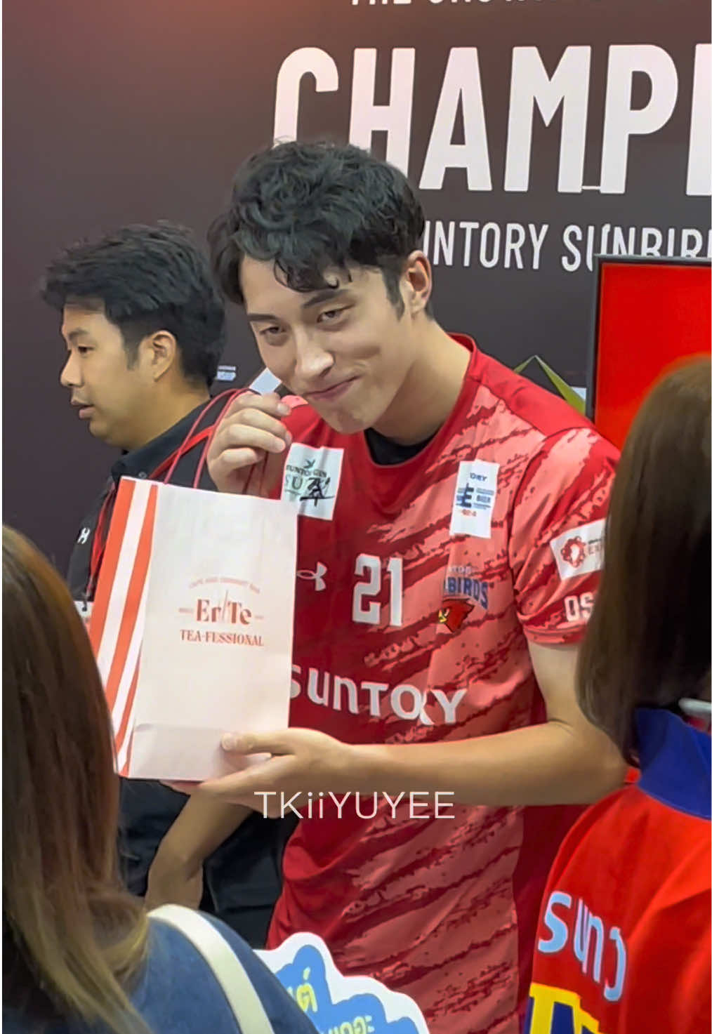 @髙橋 塁 พี่รุยรับของฉ่ำ (ช่วงพักแล้วยังลุกมารับ) >< น่ารักจังงง ##高橋塁##Ruitakahashi##サントリーサンバーズ大阪##SuntorySunbirds##วอลเลย์บอล